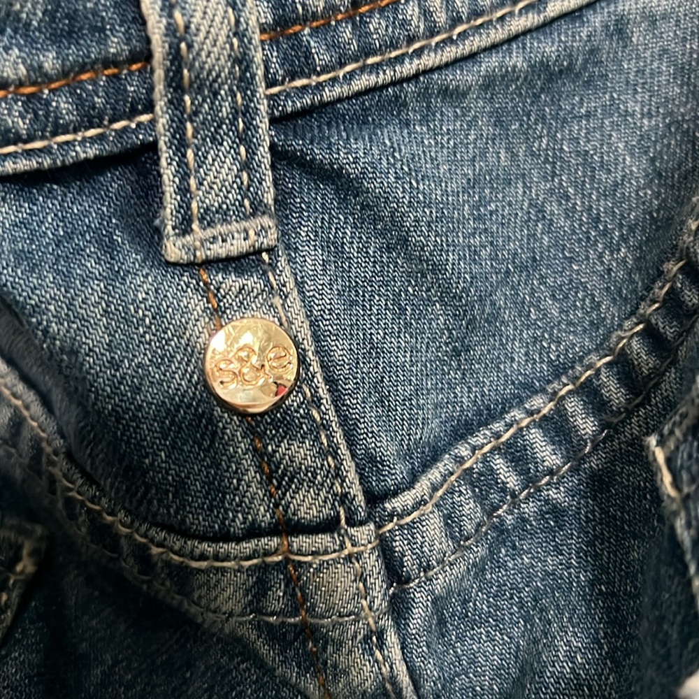 Solar Eclipse Australia Xl Denim Patchwork Tote B… - image 3